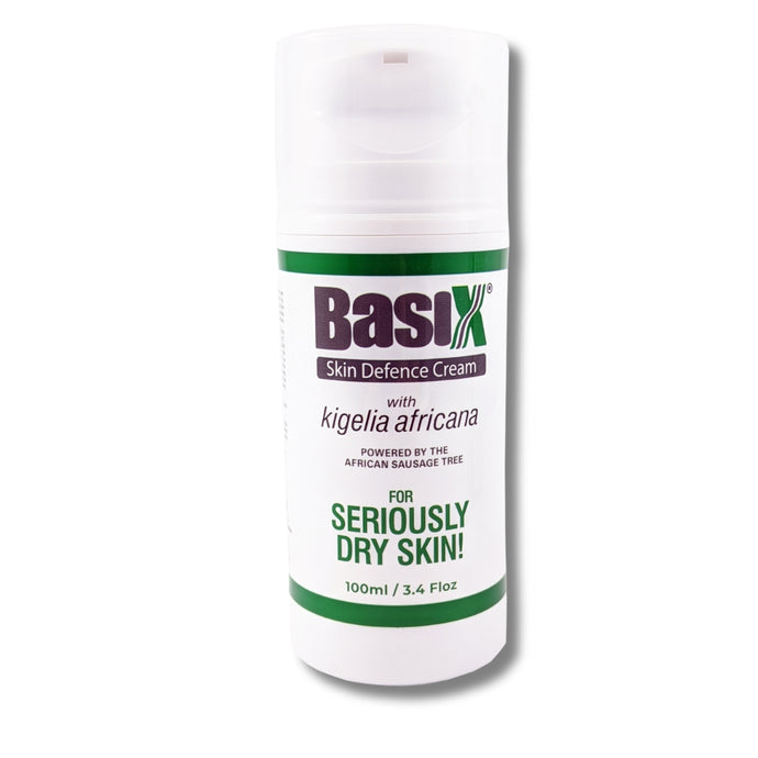 basix skin defence cream for dry skin - 100ml pump bottle