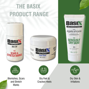 Basix Skin Defence Cream - For Seriously Dry Skin - 100ml Pump